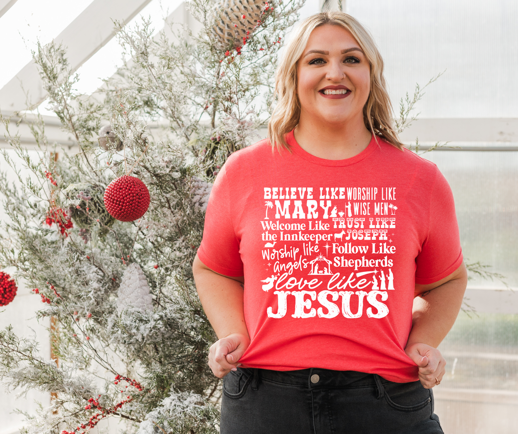 Love like Jesus Christmas Shirt